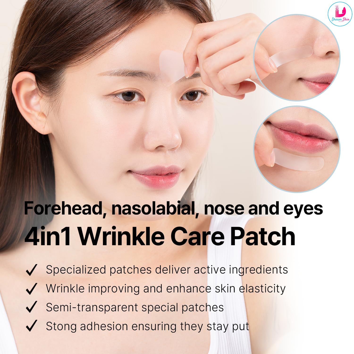 AVCA Wrinkle Free Frown Line Forehead Patch [55 patches] 